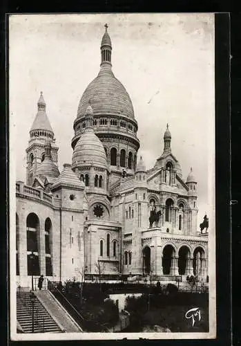 AK Paris, Sacré-Coeur de Montmartre