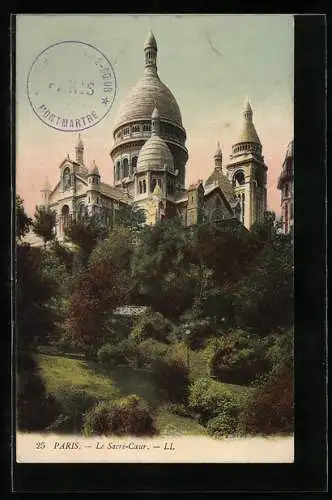 AK Paris, Sacré-Coeur de Montmartre