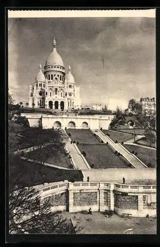 AK Paris, Basilique du Sacré-Coeur de Montmartre