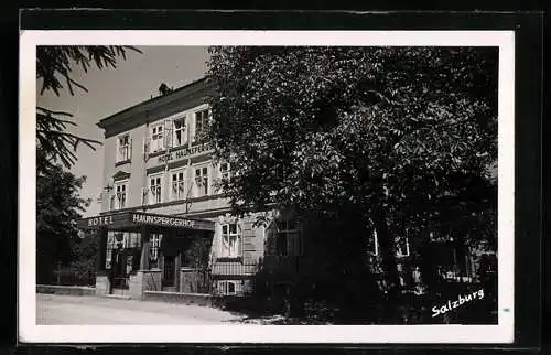 AK Salzburg, Hotel Haunspergerhof