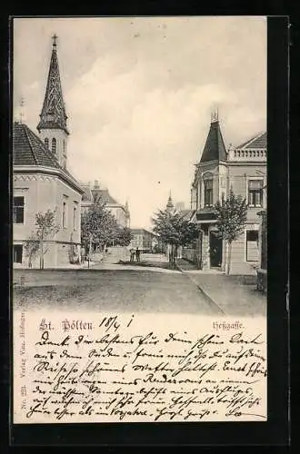 AK St. Pölten, Blick in die Hessgasse