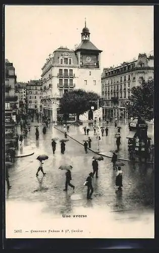 AK Geneve, Place avec Tour