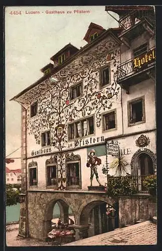 AK Luzern, Gasthaus zu Pfistern
