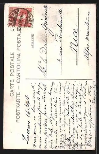 AK Luzern, Gasthaus zu Pfistern