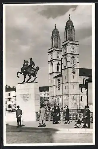 AK Zürich, Hans Waldmann-Denkmal