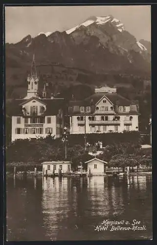 AK Hergiswil a. See, Hotel Bellevue-Rössli