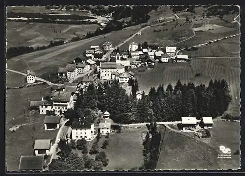 AK Cunter, Gesamtansicht vom Flugzeug aus