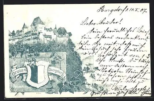 AK Burgdorf, Blick auf die Festung