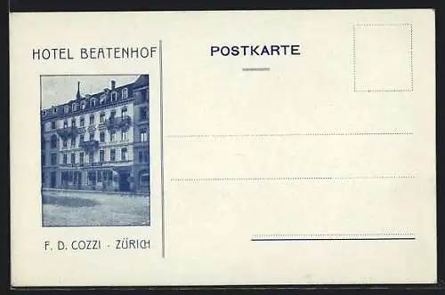 AK Zürich, Hotel Beatenhof