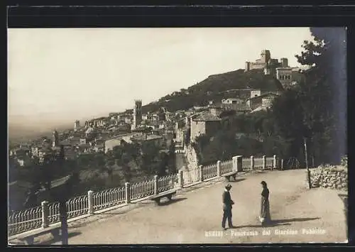 AK Assisi, Panorama dal Giardino Pubblico