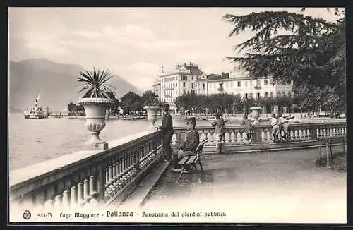 AK Pallanza, Panorama dai giardini pubblici