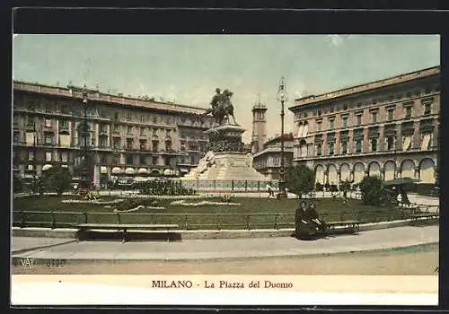 AK Milano, La Piazza del Duomo