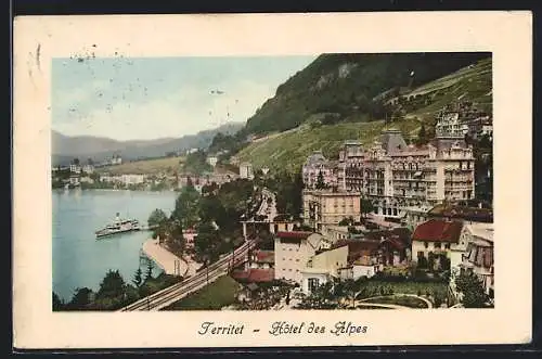 AK Territet, Hotel des Alpes