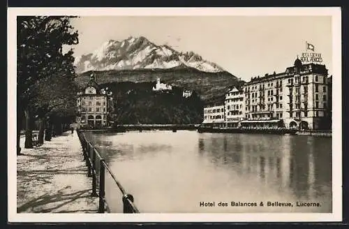 AK Lucerne, Hotel des Balances & Bellevue