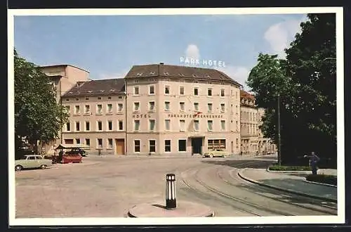 AK Basel, Park-Hotel Bernerhof, Elisabethenstrasse 62