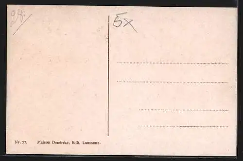 AK Lausanne, le Palais Fédéral