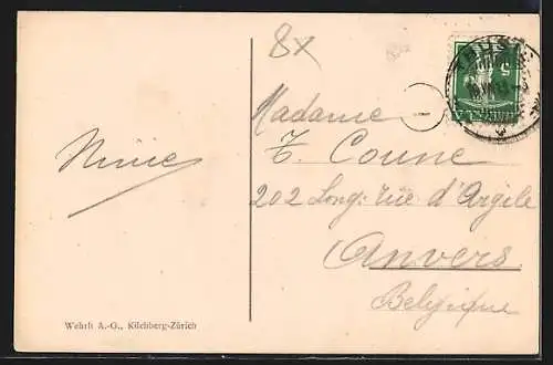 AK Thusis, Gesamtansicht gegen die Viamala