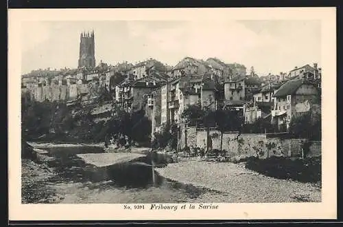 AK Fribourg, Panorama et la Sarine