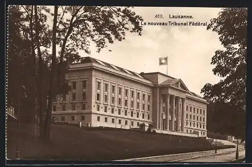 AK Lausanne, le nouveau Tribunal Fédéral