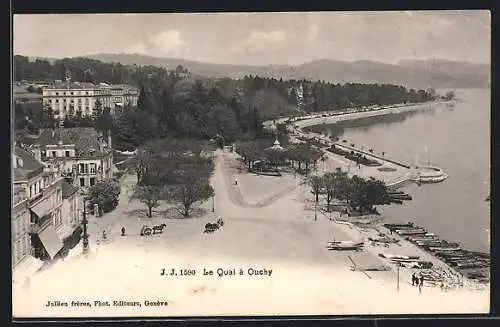 AK Ouchy, le Quai, Partie am Kai