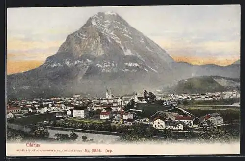 AK Glarus, Ortschaft un Glärnisch