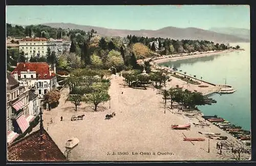AK Ouchy, le Quai, Partie am Kai