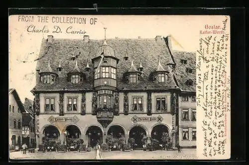 AK Goslar, Gasthaus Kaiser-Worth