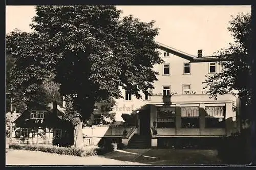 AK Unterweissbach / Thür., Vertragshaus des FDGB Zum Lichtetal