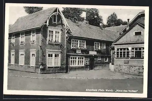 AK Altenfeld (Thür. Wald), Haus des Volkes