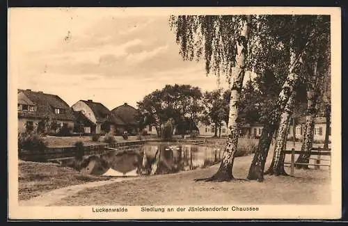 AK Luckenwalde, Siedlung an der Jänickendorfer Chaussee