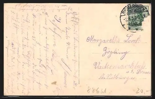 AK Beuron, Goldenes Jubeljahr 1913, Kloster, Erzabt Placidus Wolter 1890-1902, Erzabt Dr. Ildefons Schober