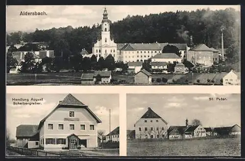 AK Aldersbach, Handlung von August Scheibengraber, St. Peter