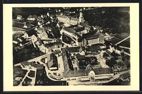 AK Ursberg /Schw., Blick auf das Schloss