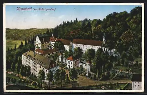 AK Krumbad, Ortsansicht von Südost