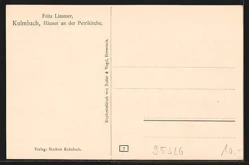 AK Kulmbach, Häuser an der Petrikirche