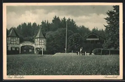 AK Bad Wörishofen, Gasthaus Sonnenbichl