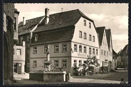 AK Mainbernheim, Gasthof zum Falken