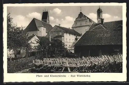 AK Bad Wörishofen, Pfarr- und Klosterkirchen