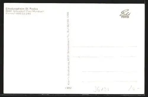 AK Gleusdorf, Erholungsheim St. Paulus