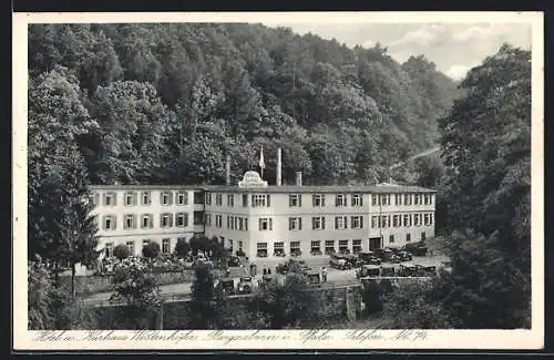 AK Bergzabern i. Pfalz, Hotel und Kurhaus Westenhöfer