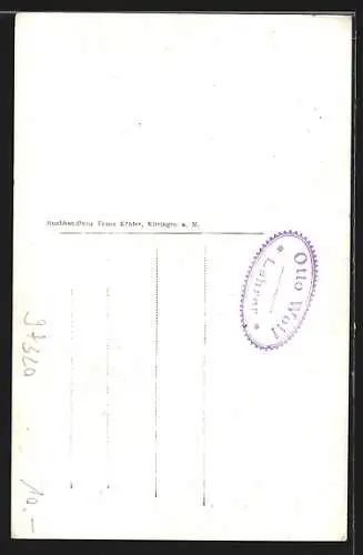 AK Sulzfeld a. M., Rathaus und Ortsansicht