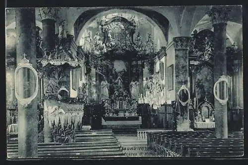 AK Traunkirchen, Inneres der Kirche