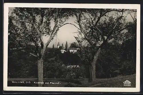 AK Walding, Kirchlein und Pfarrhof