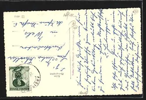 AK Gallneukirchen, Ortsansicht mit Kirche