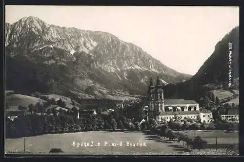 AK Spital am Pyhrn, Ortsansicht mit Kirche