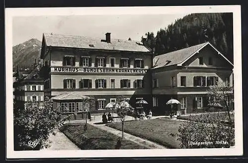 AK Bad Gastein, Kurhaus der Bundesbahn-Krankenkasse