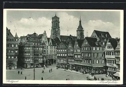 AK Stuttgart, Marktplatz