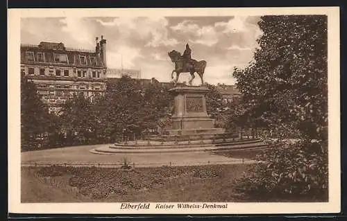 AK Elberfeld, Kaiser Wilhelm-Denkmal