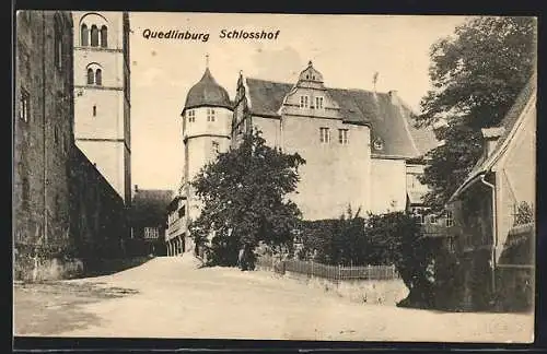 AK Quedlinburg, Schlosshof