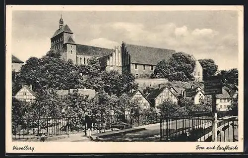 AK Havelberg, Blick auf den Dom